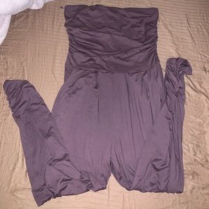 Purple jumpsuit